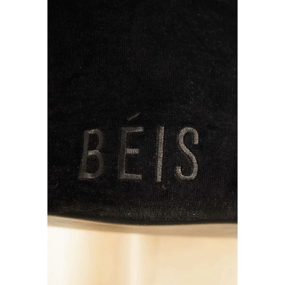 NWT BEIS Terry Tote in Black - Picture 3 of 11